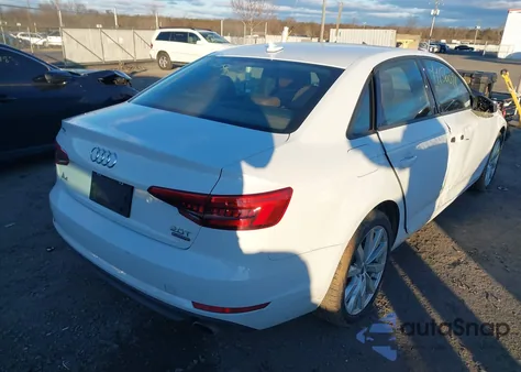 2017 Audi A4 2.0T Premium из США, поврежденный, VIN WAUANAF4XHN025831